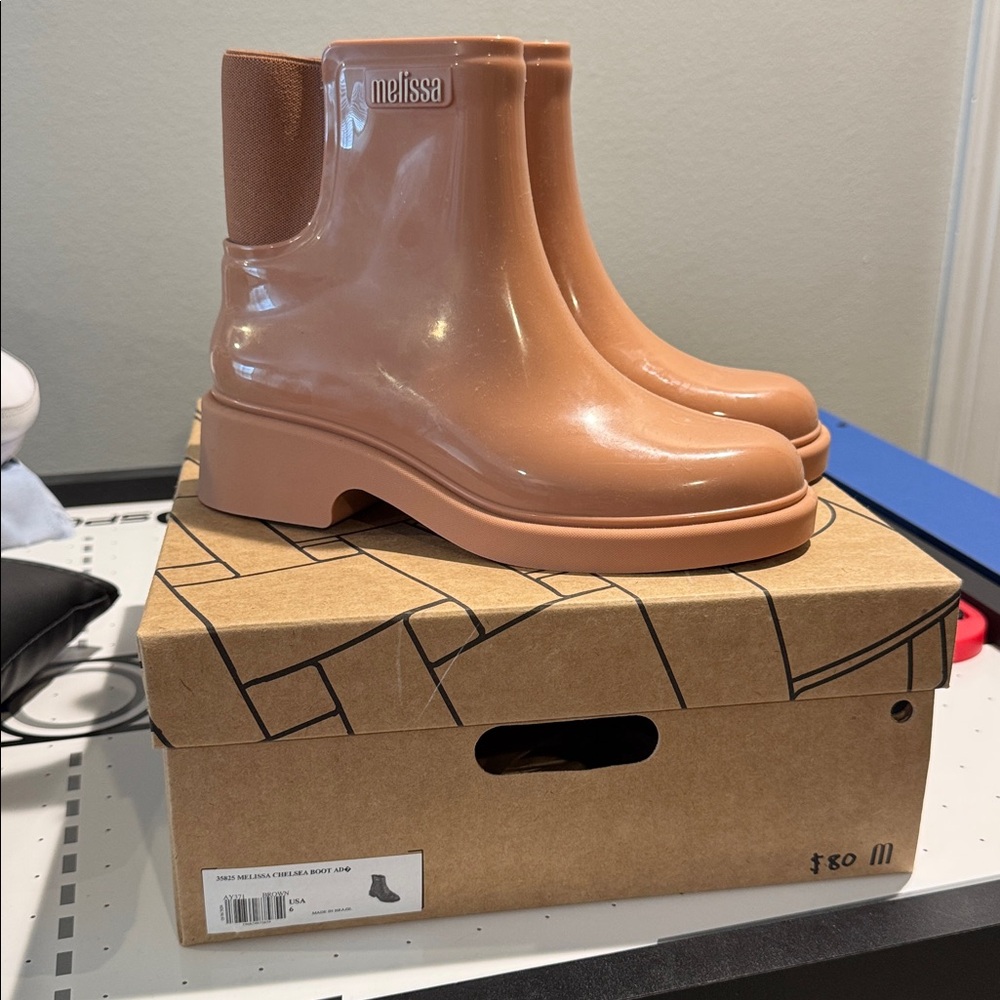 Melissa Nude Ankle Boots